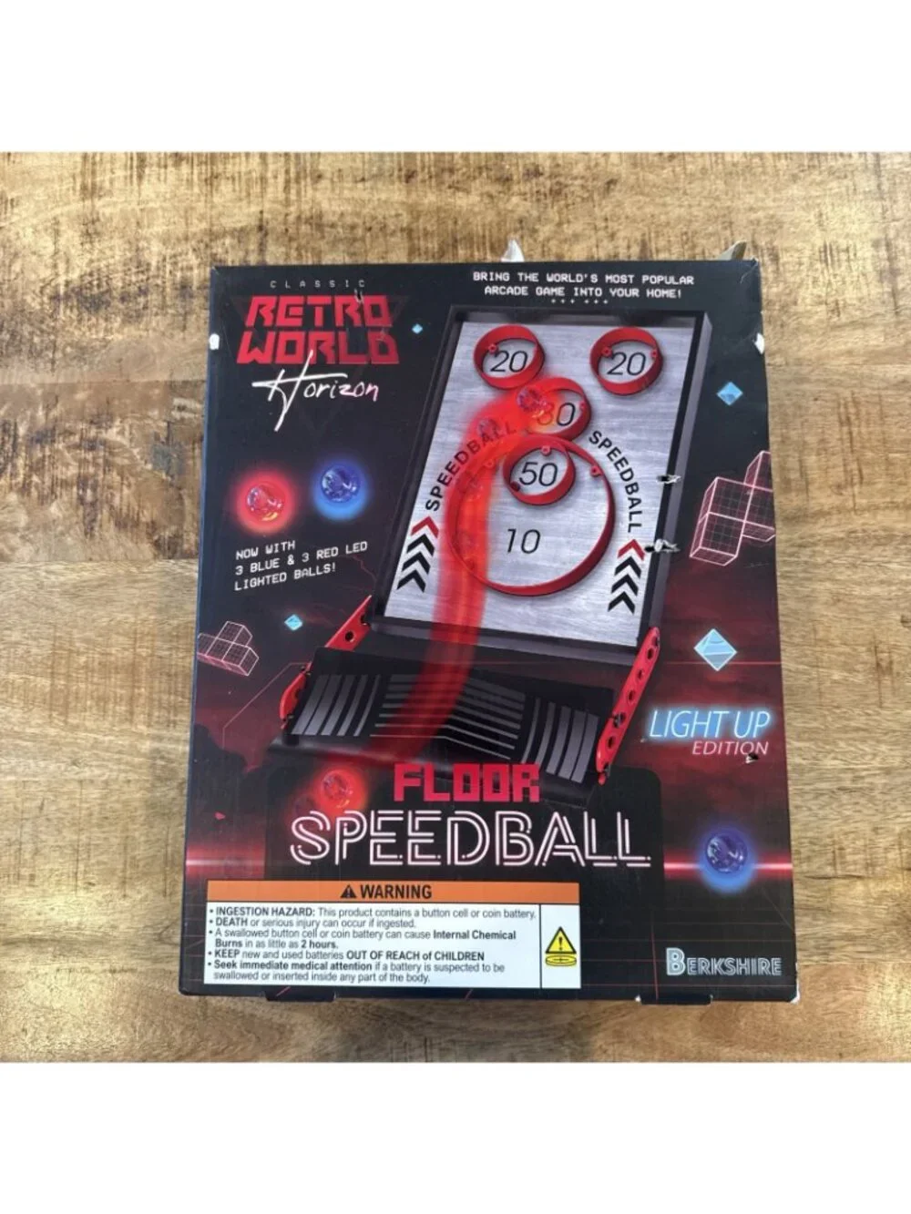 Retro Arcade Speedball/Skeeball Mini Indoor Portable Light Up Balls